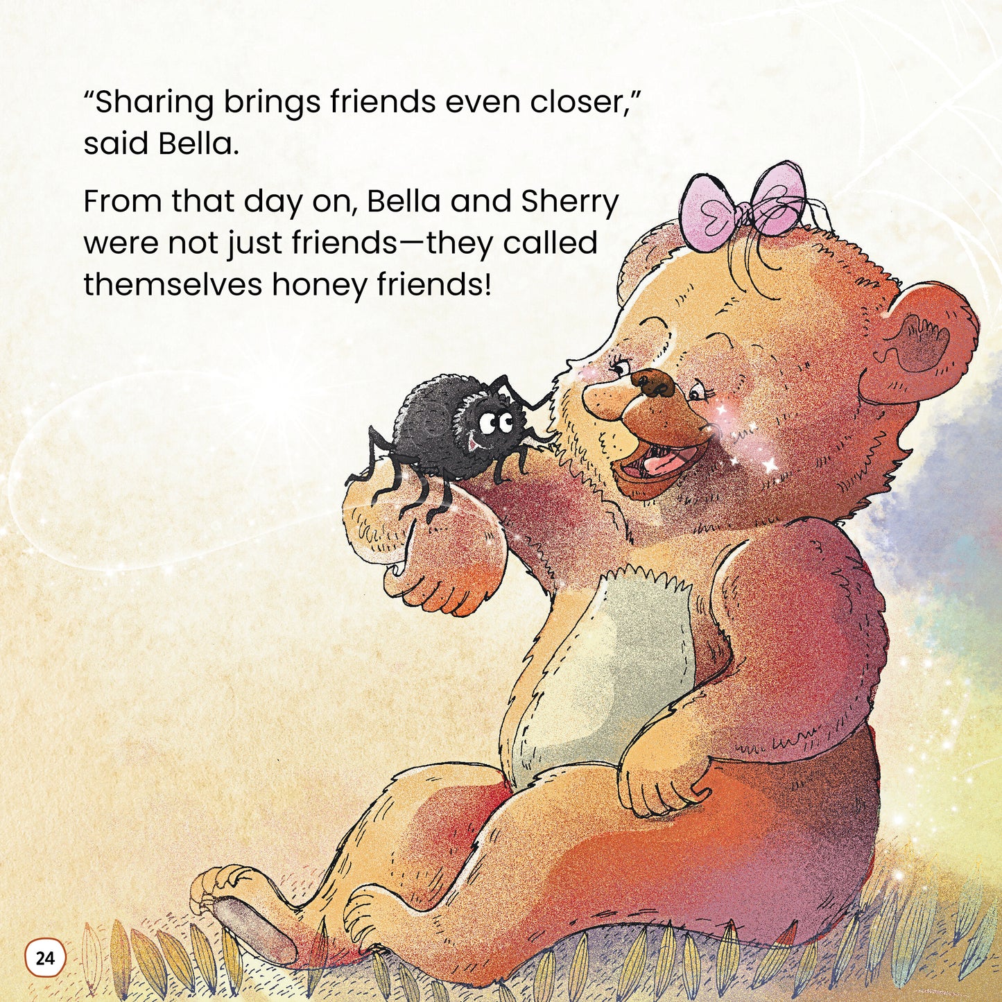 Lil Legends Friendship Basket: honey friends