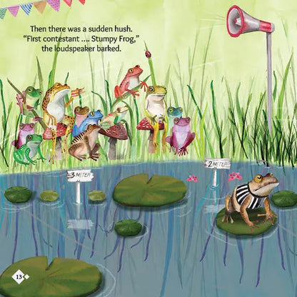 Lil Legends A Life Lesson for Kids Series, A Frog Called Freddy - A Story About Trying Your Best | Value-based Picture Story Board Book | For Age 4–8 