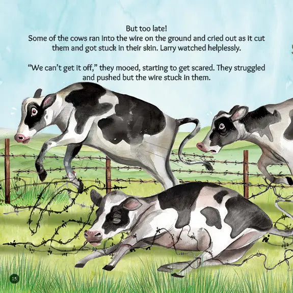 Lil Legends A Life Lesson for Kids Series, A Cow Called Larry - A Story About Making Friends | Value-based Picture Story Board Book | For Age 4–8 