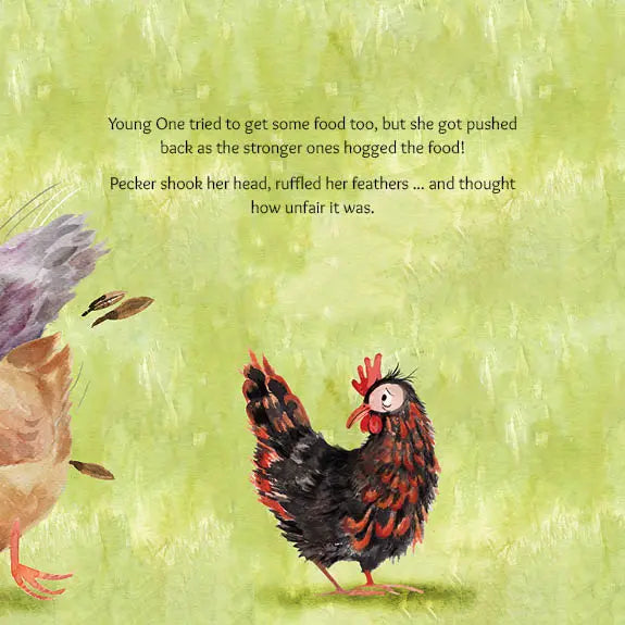 Lil Legends A Life Lesson for Kids Series, A Hen Called Pecker - A Story About Sharing | Value-based Picture Story Board Book | For Age 4–8 
