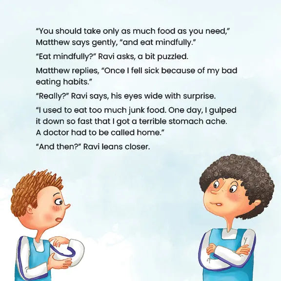 Lil Legends Mindful Moments Series - Hunger Pangs, Eating Mindfully I Picture Story Book for Kids | Illustrated Stories to Build Self-Control and Emotional Learning | Age 5+ 