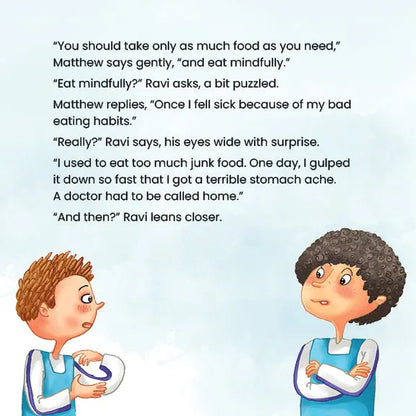 Lil Legends Mindful Moments Series - Hunger Pangs, Eating Mindfully I Picture Story Book for Kids | Illustrated Stories to Build Self-Control and Emotional Learning | Age 5+ 