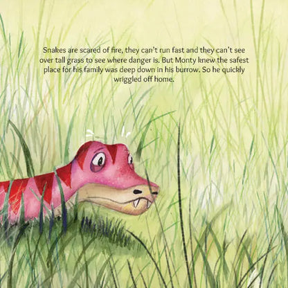 Lil Legends A Life Lesson for Kids Series, A Snake Called Monty - A Story About Fire Safety | Value-based Picture Story Board Book | For Age 4–8 