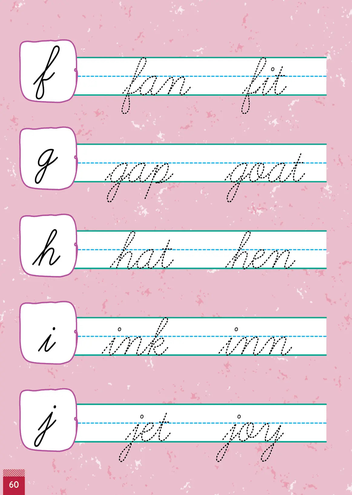 Lil Legends Lowercase Cursive Tracing & Vocabulary Workbook for Kids | Level 2 Handwriting Practice Book | Learn Letter Formation & Improve Writing Skills | Age 4+