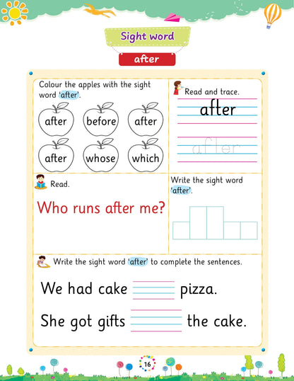 Lil Legends Incredible Phonics Sight Words Book Level 4 for Kids Age 6-8 Years | Complex High Frequency Words & Sentence Reading | Workbook for Class 1 & 2 | Advanced Reading