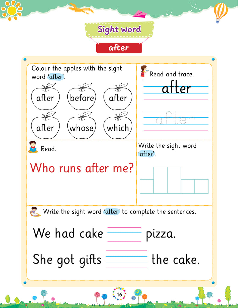 Lil Legends Incredible Phonics Level 4 Sight Words