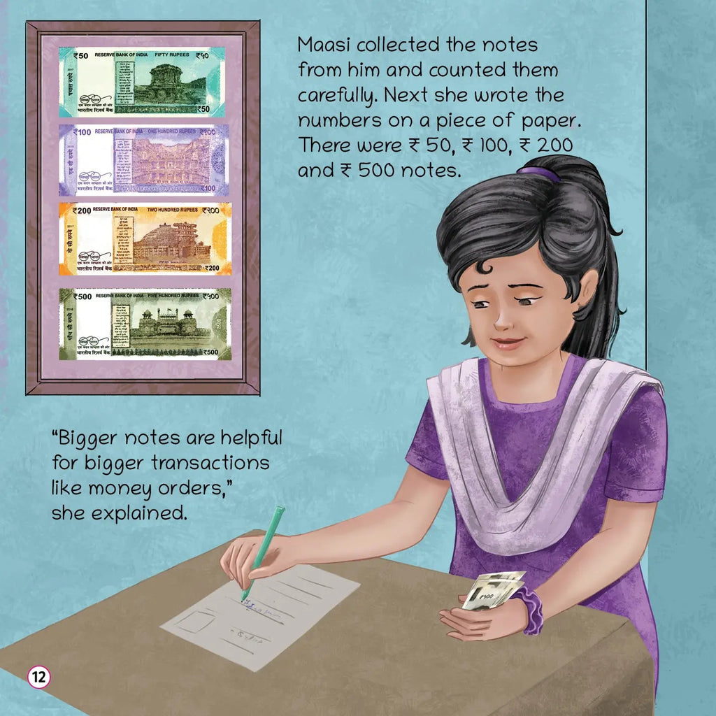 Lil Legends: A Trip to Village Post Office, A book for Financial Literacy