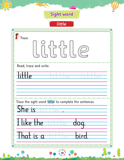 Lil Legends Incredible Phonics Sight Words Book Level 4 for Kids Age 6-8 Years | Complex High Frequency Words & Sentence Reading | Workbook for Class 1 & 2 | Advanced Reading