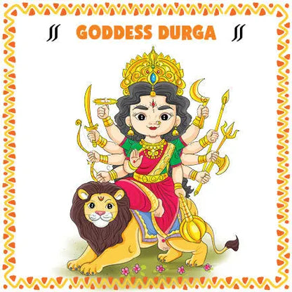 Lil Legends Shlokas & Mantras Padded Board Book for Kids | Sanskrit Prayers & Verses with Illustrations | Cultural Learning Picture Book | Age 2+ Years | Padded Cover Edition 