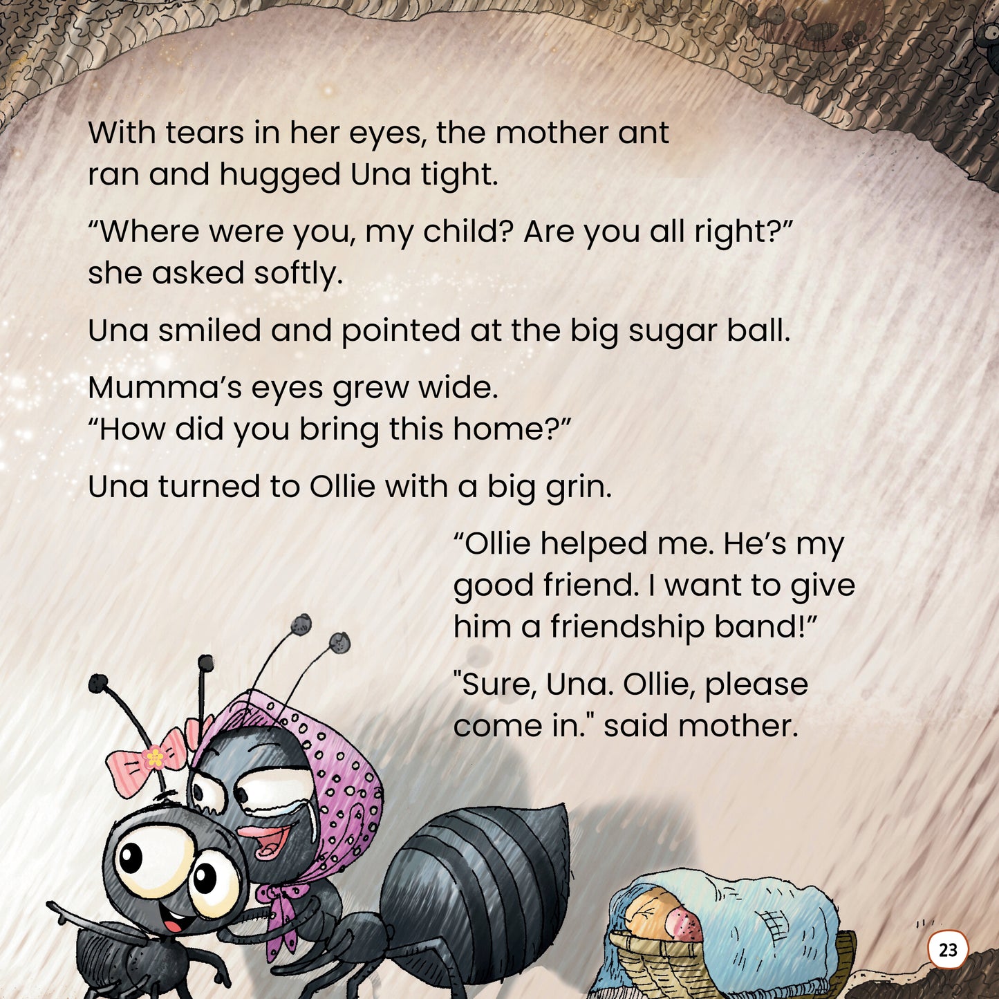 Lil Legends Friendship Basket: una's new friends