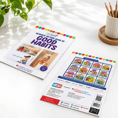 Lil Legends Picture Book for Kids Age 1+ Years - Learn About Good Habits | Early Learning Illustrated Book with Colourful Pictures | First Words Book for Toddlers & Preschoolers 
