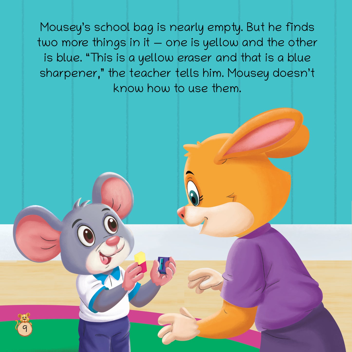 Lil Legends Look Inside Mousey’s School Bag