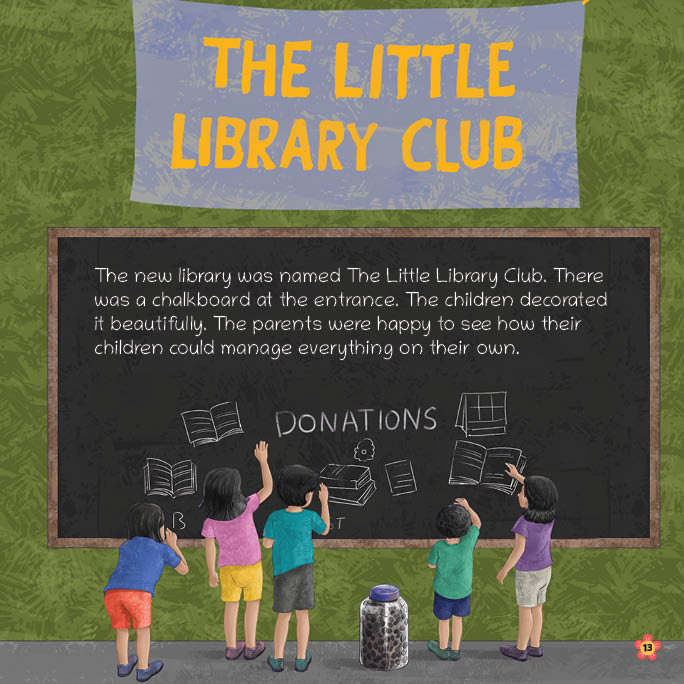 Little Legends: The Little Library Club, A book for Financial Literacy 