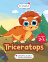 Lil Legends: Padded Books, Dino - I am a Triceratops - Oswaal Books