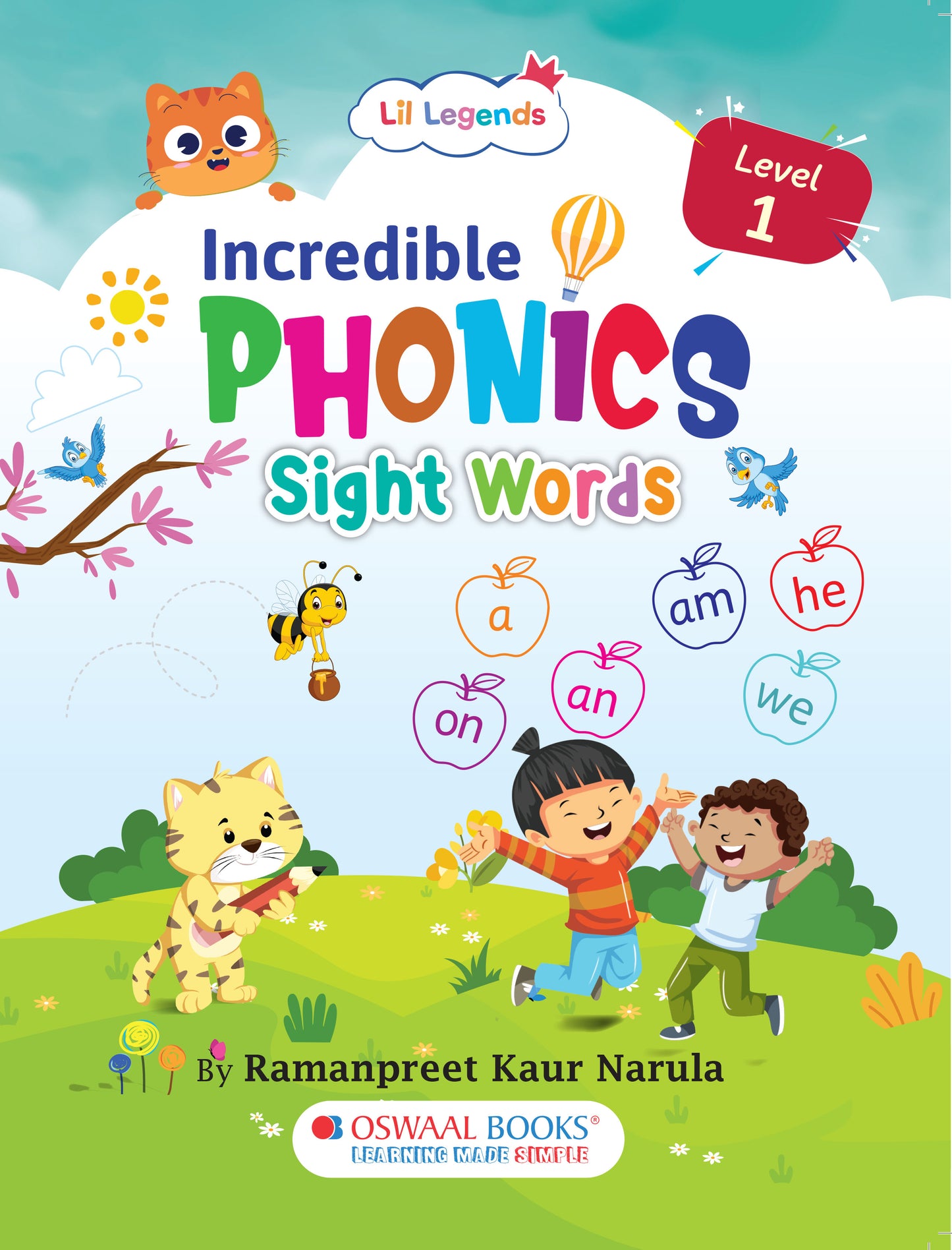 Lil Legends Incredible Phonics Level 1 Sight Words