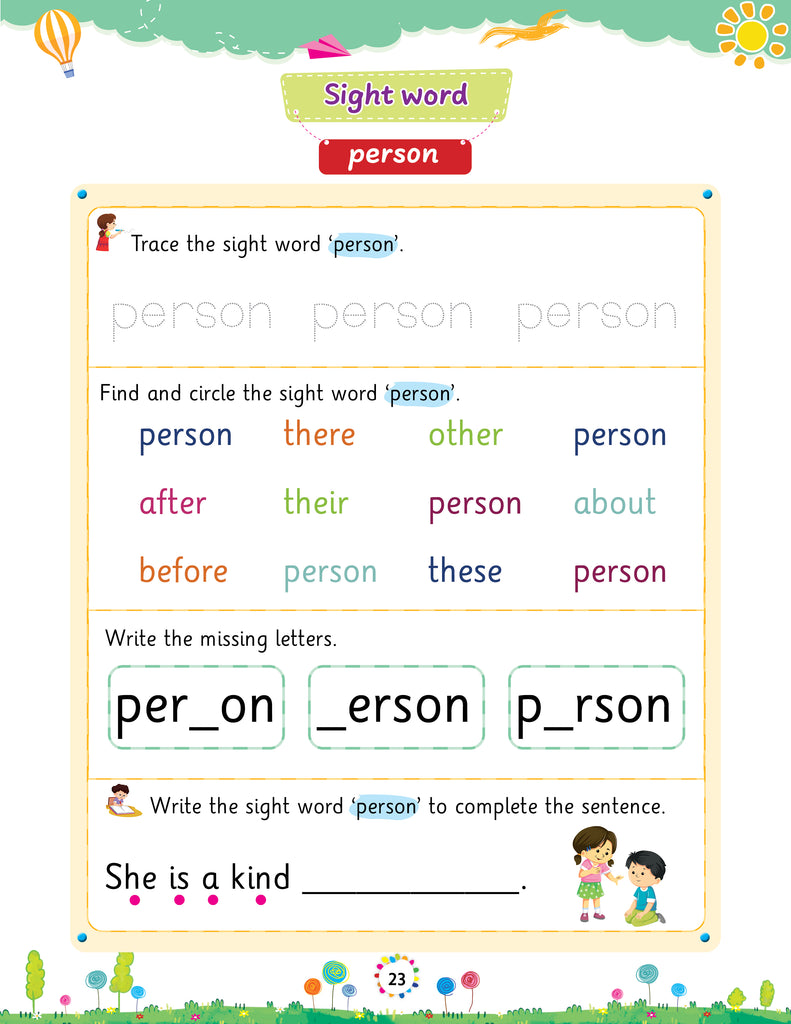 Lil Legends Incredible Phonics Level 4 Sight Words