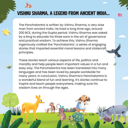 Lil Legends Timeless Tales of Panchatantra for Kids | 5 Short Bedtime Stories | Stories of Wit and Wisdom | Moral Story Book in English | Age 3+ Years 