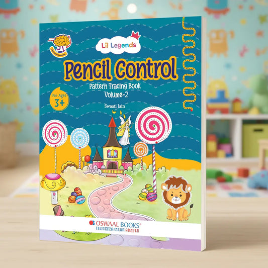 Pencil Control Pattern Tracing Book - Advanced Pattern Tracing Skills | Volume 2 | Ages 3+ | 