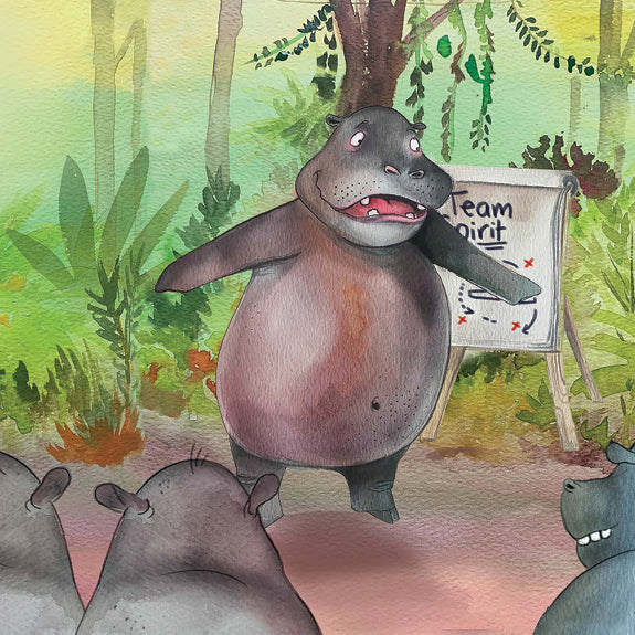 Lil Legends: A Hippo Called Henry -Team spirit 