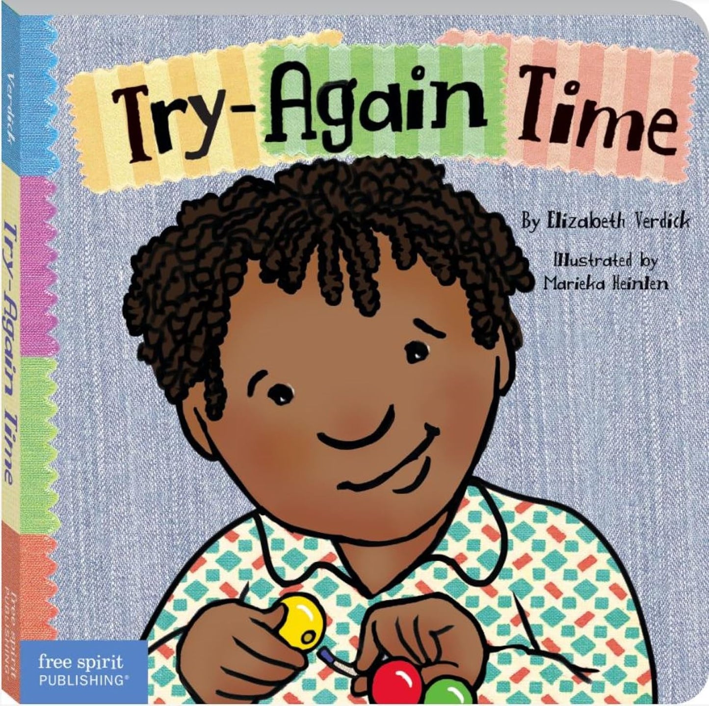 Try-Again Time (Toddler Tools Series) — Gentle Board Book for Toddlers (Ages 1–3 yrs) | Build Resilience & Growth Mindset | by Free Spirit Publishing