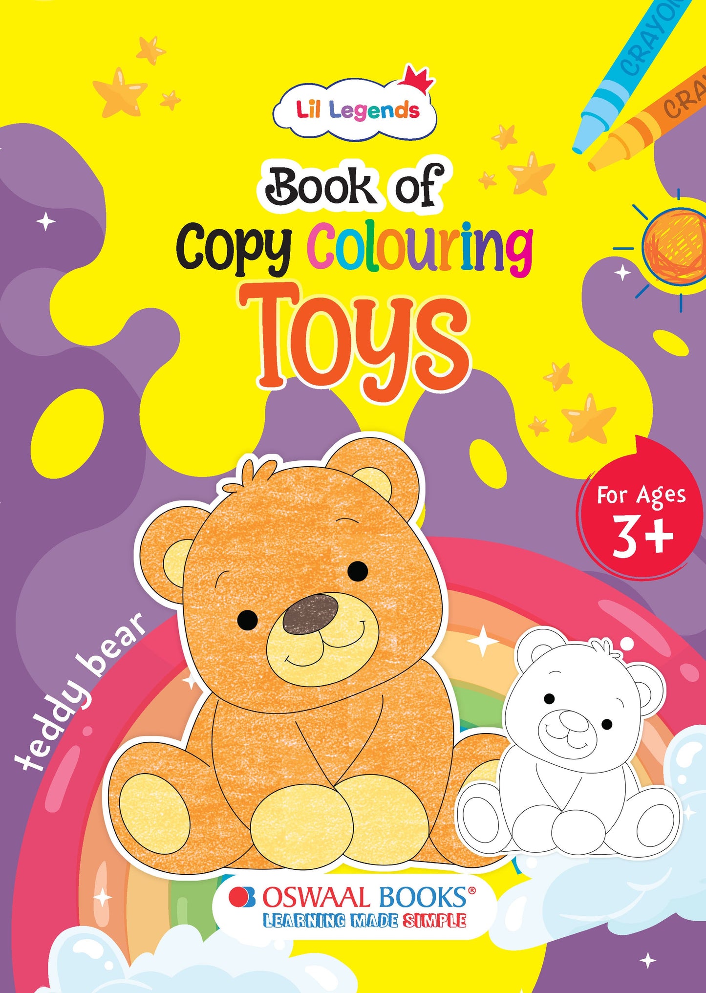 Book of Copy Colouring: Toys for Kids | Fun Colouring Activity Book | Ages 3+