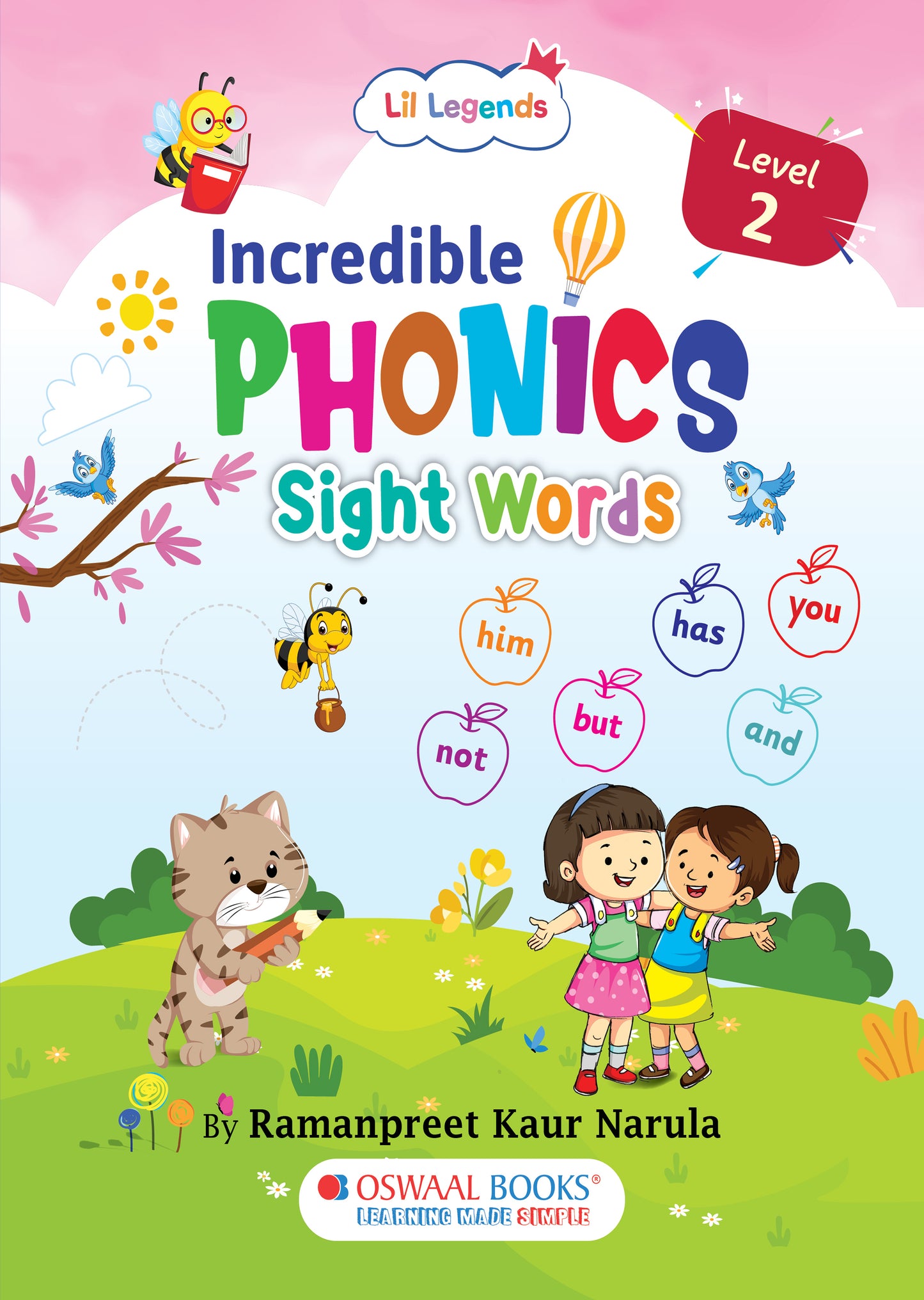 Lil Legends Incredible Phonics Level 2 Sight Words