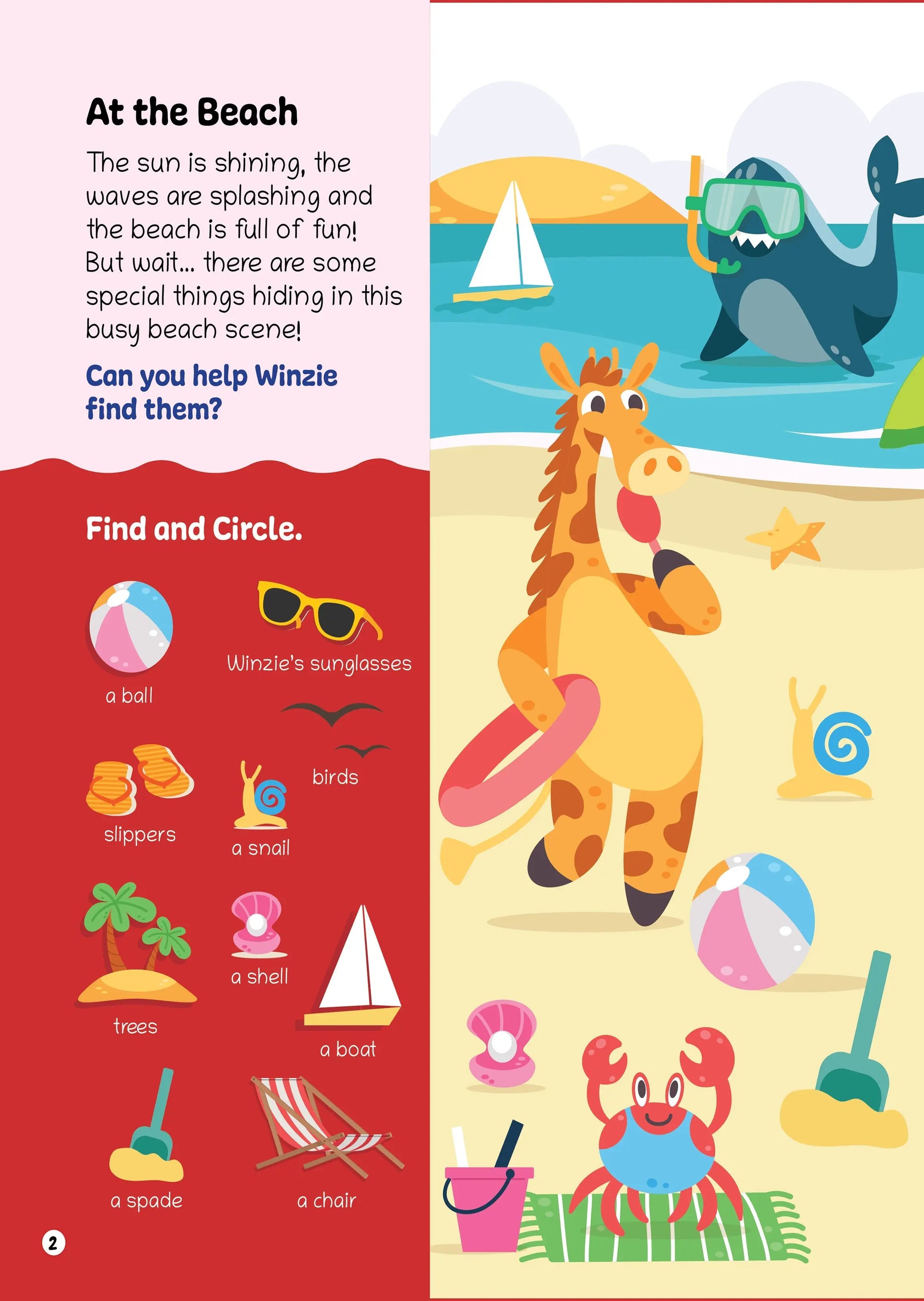 Lil Legends Interactive Learning Activity Book Search and Find with Winzie | Picture Puzzles | Builds Observation, Attention to Detail and Focus | For Nursery/LKG/UKG | Age 3-6 