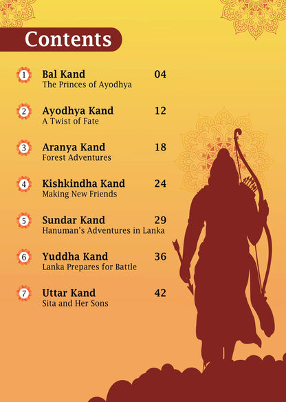 Lil Legends Ramayan & Mahabharat Padded Story Book Set of 2 for Kids Age 7+ Years - Illustrated Indian Mythology Stories for Children | Epic Tales with Colourful Pictures for Young Readers