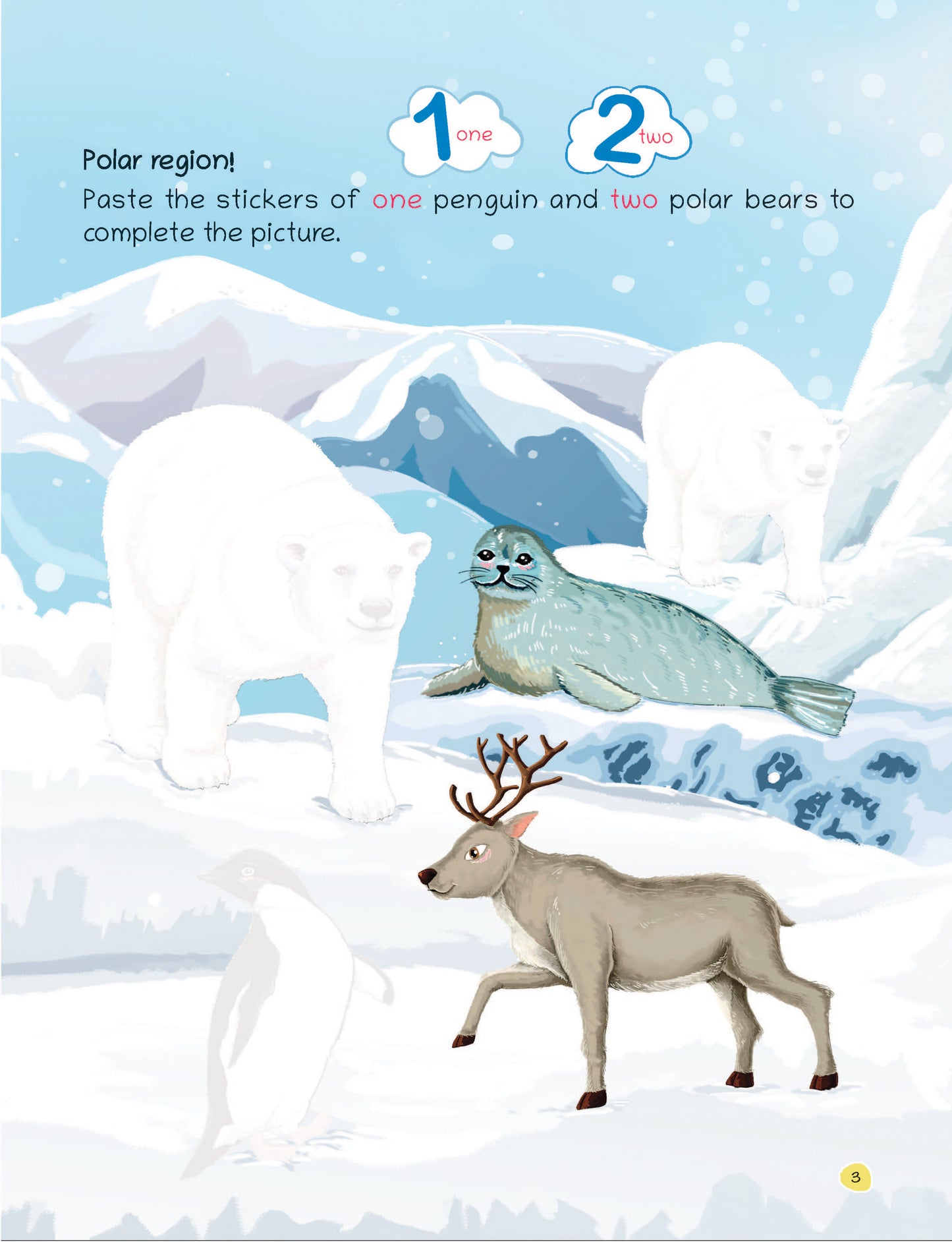 Sticker Books for Kids Age 3+ | Numbers & Alphabet Combo | Early Learning Fun 