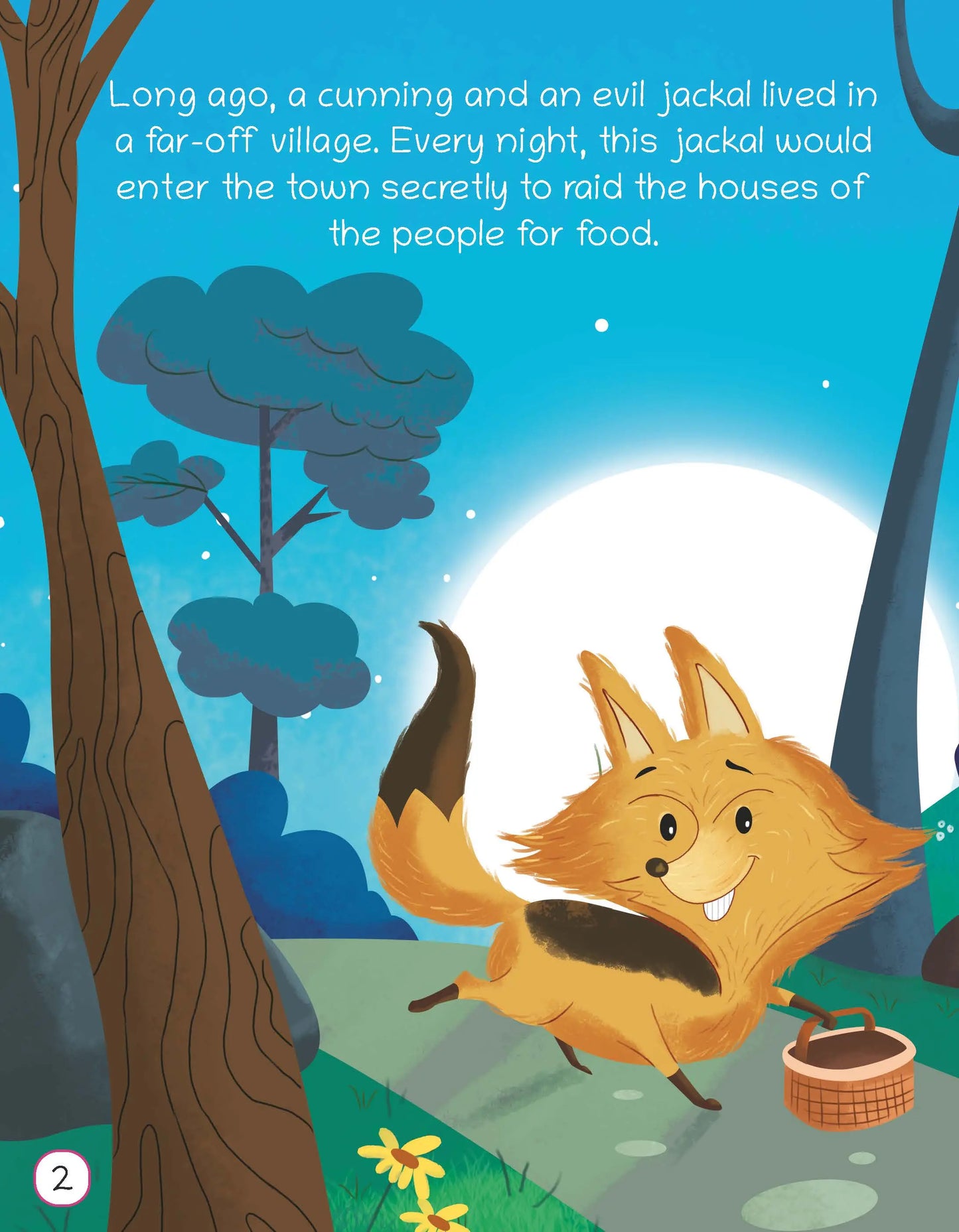 Oswaal Lil Legends Moral Story Books for Kids Age 2+ Years - The Jackal and The Sage | Short English Bedtime Stories with Colourful Illustrations | Picture Book for Early Readers