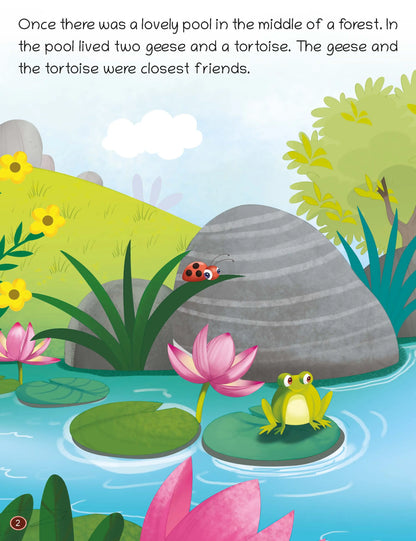 Oswaal Lil Legends Panchatantra Stories for Kids Age 2+ Years - The Talkative Tortoise | Short Illustrated English Bedtime Stories with Colourful Pictures | Picture Book for Early Readers 