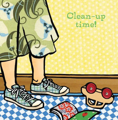 Clean-Up Time (Toddler Tools Series) — Gentle Board Book for Toddlers (Ages 1–3 yrs) | Build Tidy-Up Routines & Independence | by Free Spirit Publishing 