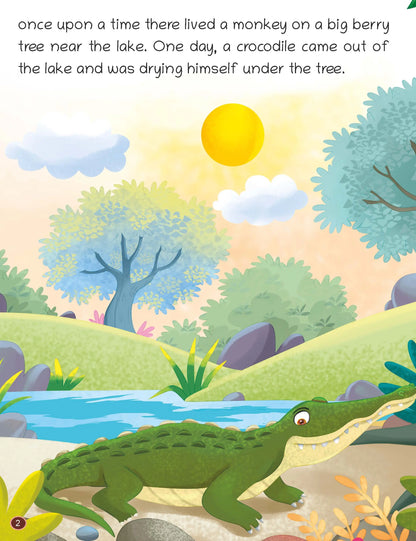 Oswaal Lil Legends Panchatantra Stories for Kids Age 2+ Years - The Monkey's Heart | Short Illustrated English Bedtime Stories with Colourful Pictures | Picture Book for Early Readers 