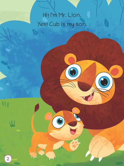 Oswaal Lil Legends Know Me Series for Kids | I am a Lion | Fascinating Wild Animal Book | Illustrated Picture Book | Age 2+ Years | Early Learning Fun | Paperback 