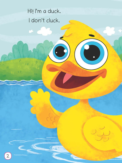Oswaal Lil Legends Know Me Series for Kids | I am a Duck | Fascinating Farm Animal Book | Illustrated Picture Book | Age 2+ Years | Early Learning Fun | Paperback 