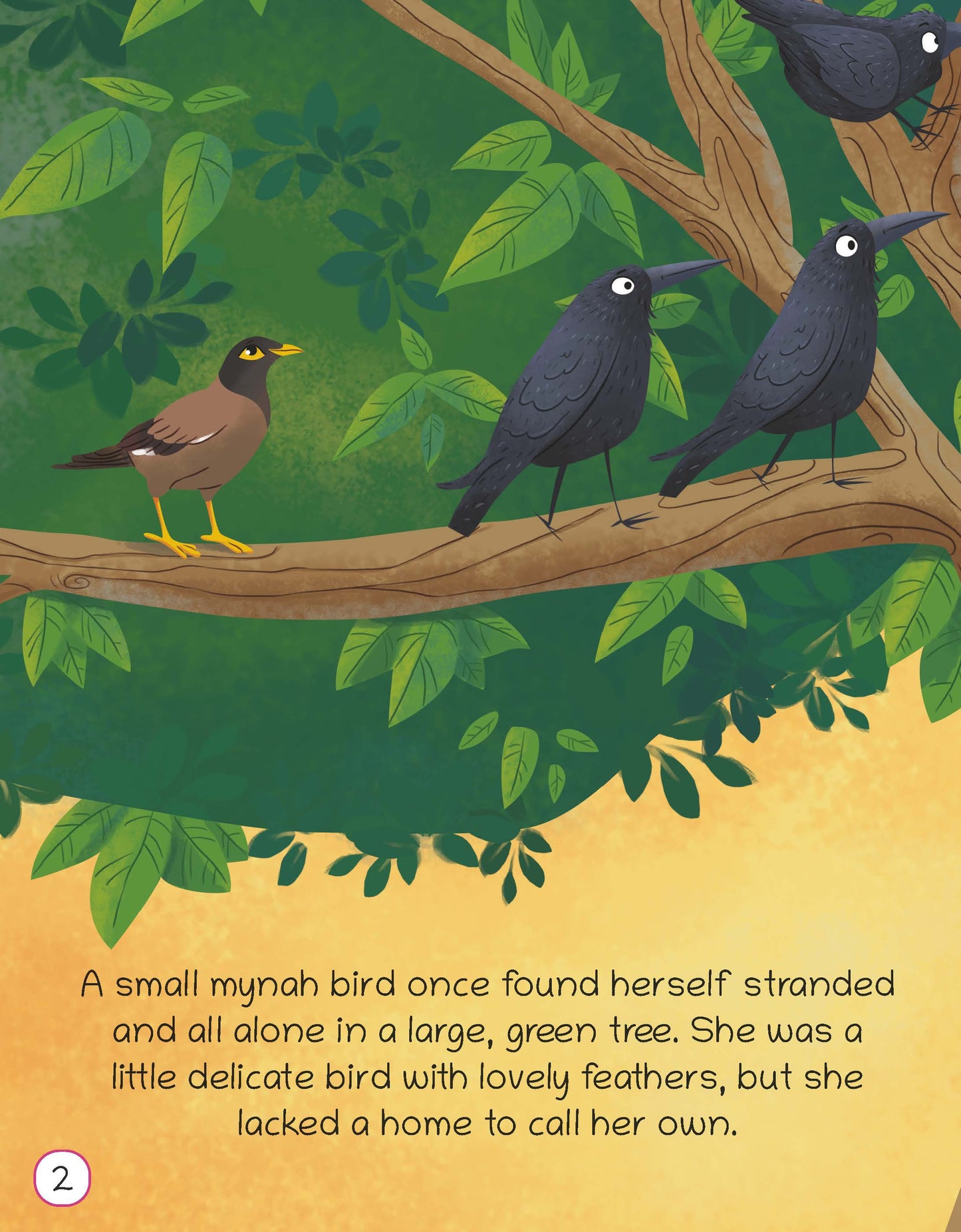 Illustrated Moral Story Books for Kids 2+ | The Vain Crows | Short English Bedtime Stories with Colorful Pictures | Lil Legends by Oswaal Books
