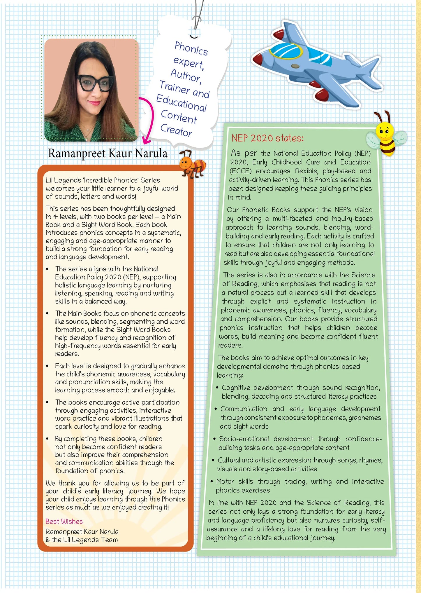 Lil Legends Level 2 Reading Combo for Ages 4–7 | Phonics Part 1 + Sight Words Book | Helps Kids Read Faster, Decode Better & Build Strong Vocabulary | Early Literacy Skill Builder (2-Book Set) 