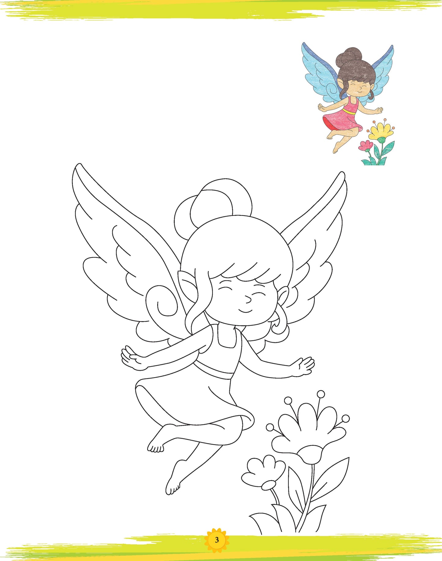 Book of Copy Colouring: Fairies for Kids | Fun Colouring Activity Book | Ages 3+