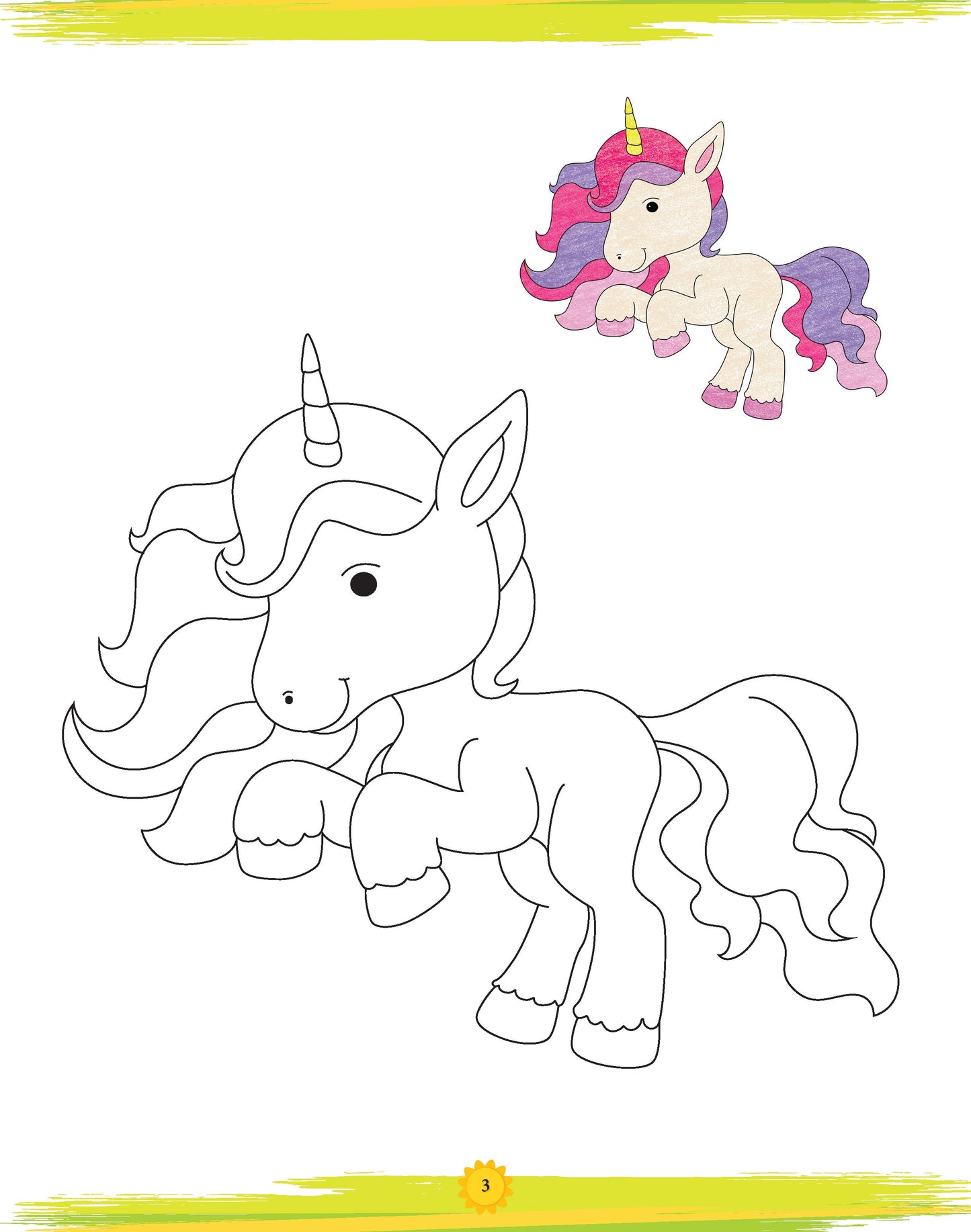 Book of Copy Colouring: Unicorns for Kids | Fun Colouring Activity Book | Ages 3+