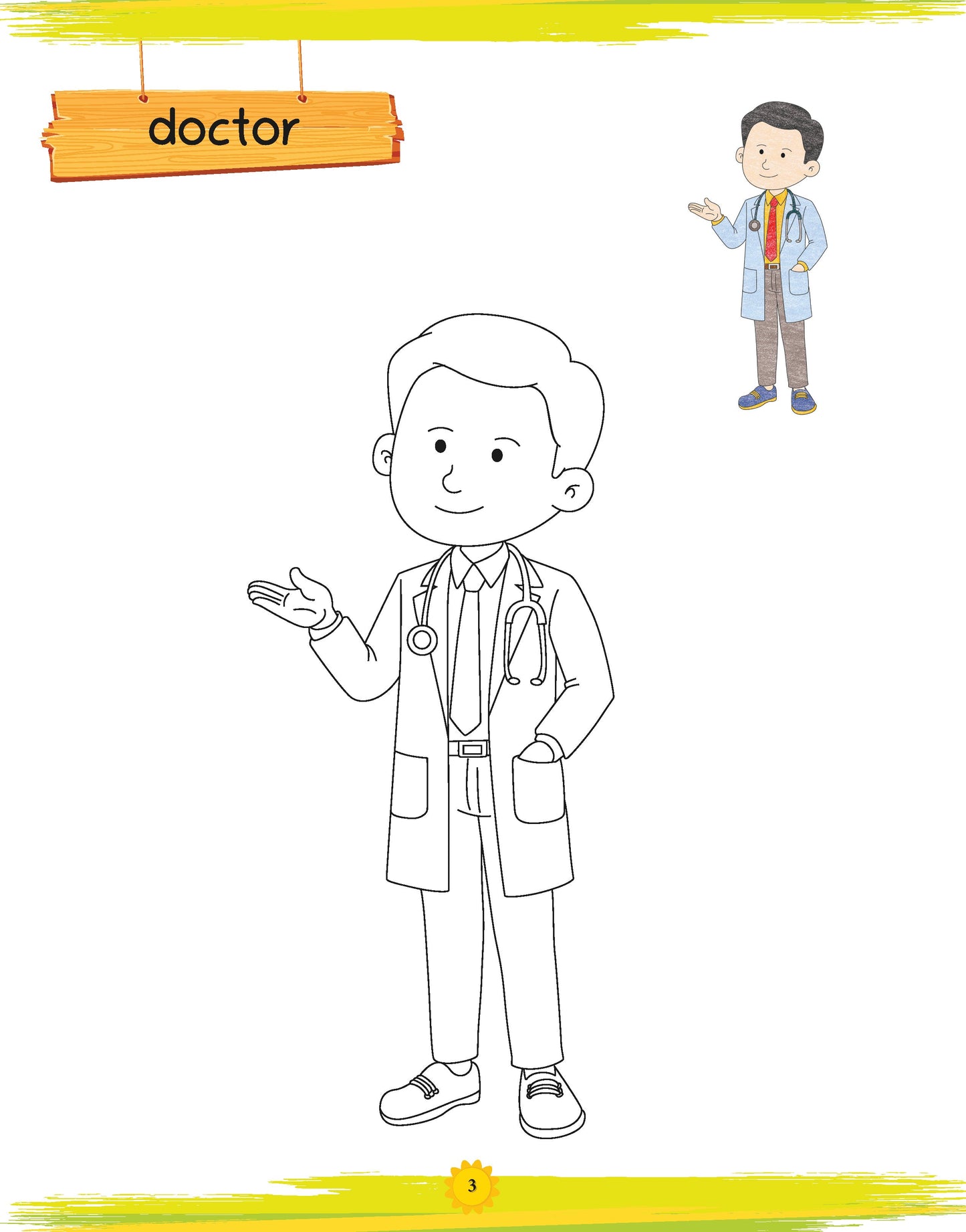 Book of Copy Colouring: Community Helpers for Kids | Fun Colouring Activity Book | Ages 3+