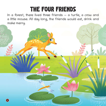 Lil Legends Timeless Tales of Panchatantra for Kids | 5 Short Bedtime Stories | Stories of Wit and Wisdom | Moral Story Book in English | Age 3+ Years 