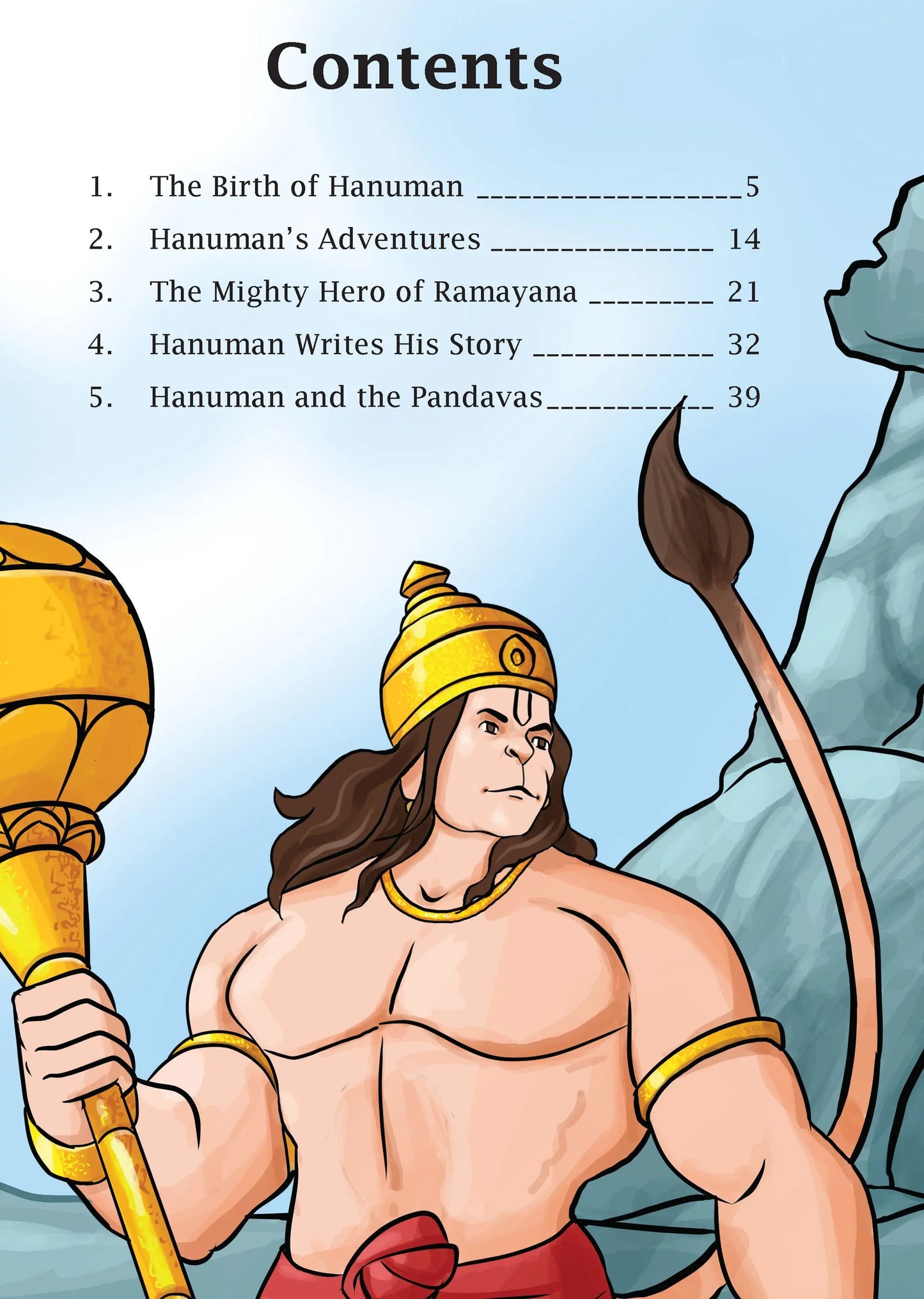 Lil Legends Hanuman Story Book for Kids | Illustrated Indian Mythology Stories | Inspiring Tales of Devotion, Strength & Courage | Cultural Learning Picture Book | Ages 7+ Years