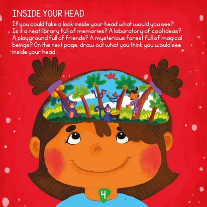 Lil Legends Book of Imagination Part 4 for Kids | Drawing & Writing Prompts | Creative Thinking, Focus & Emotional Expression | Screen-Free Activity Book | Ages 5–10 Years 