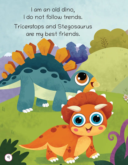 Lil Legends Dinosaur Padded Board Book Set for Kids Age 3+ Years - T-Rex, Triceratops, Stegosaurus & Apatosaurus | Illustrated Read-Aloud Bedtime Stories | Early Learning Picture Books
