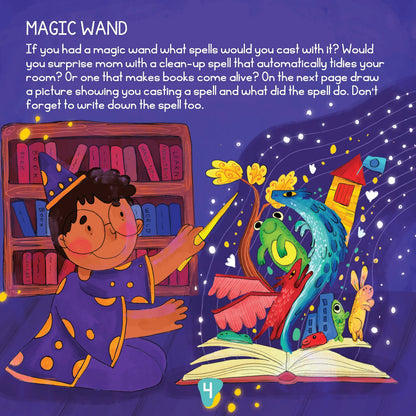 Lil Legends Book of Imagination Set of 2 (Books 7 & 8) for Kids Age 5-10 Years - Creative Drawing & Writing Prompts | Screen-Free Fun Activity Books for Children 