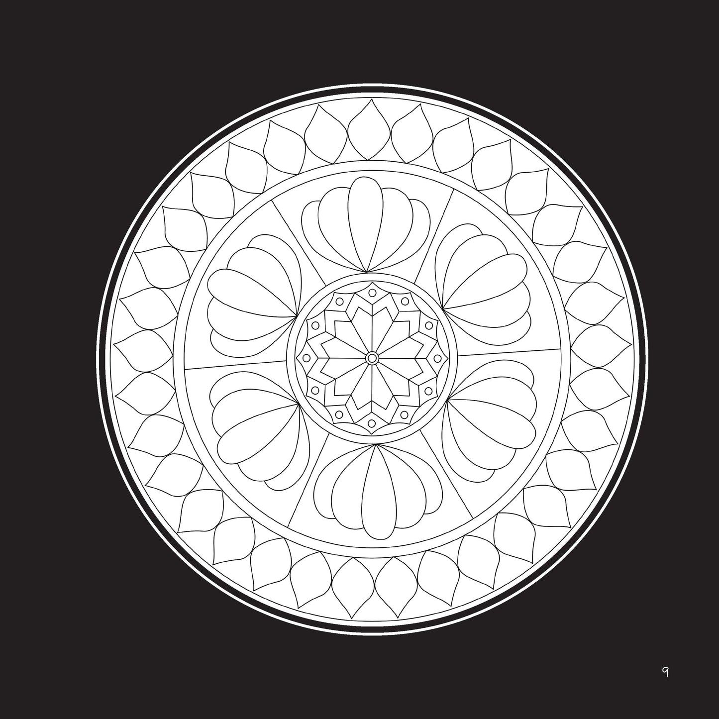 Lil Legends: Mandala Magic: A Colouring Adventure - Oswaal Books