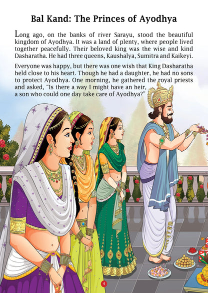 Lil Legends Ramayan Story Book for Kids | Illustrated Indian Mythology Stories | Epic Tales of Lord Rama, Sita & Hanuman | Cultural Learning Picture Book | Ages 7+ Years