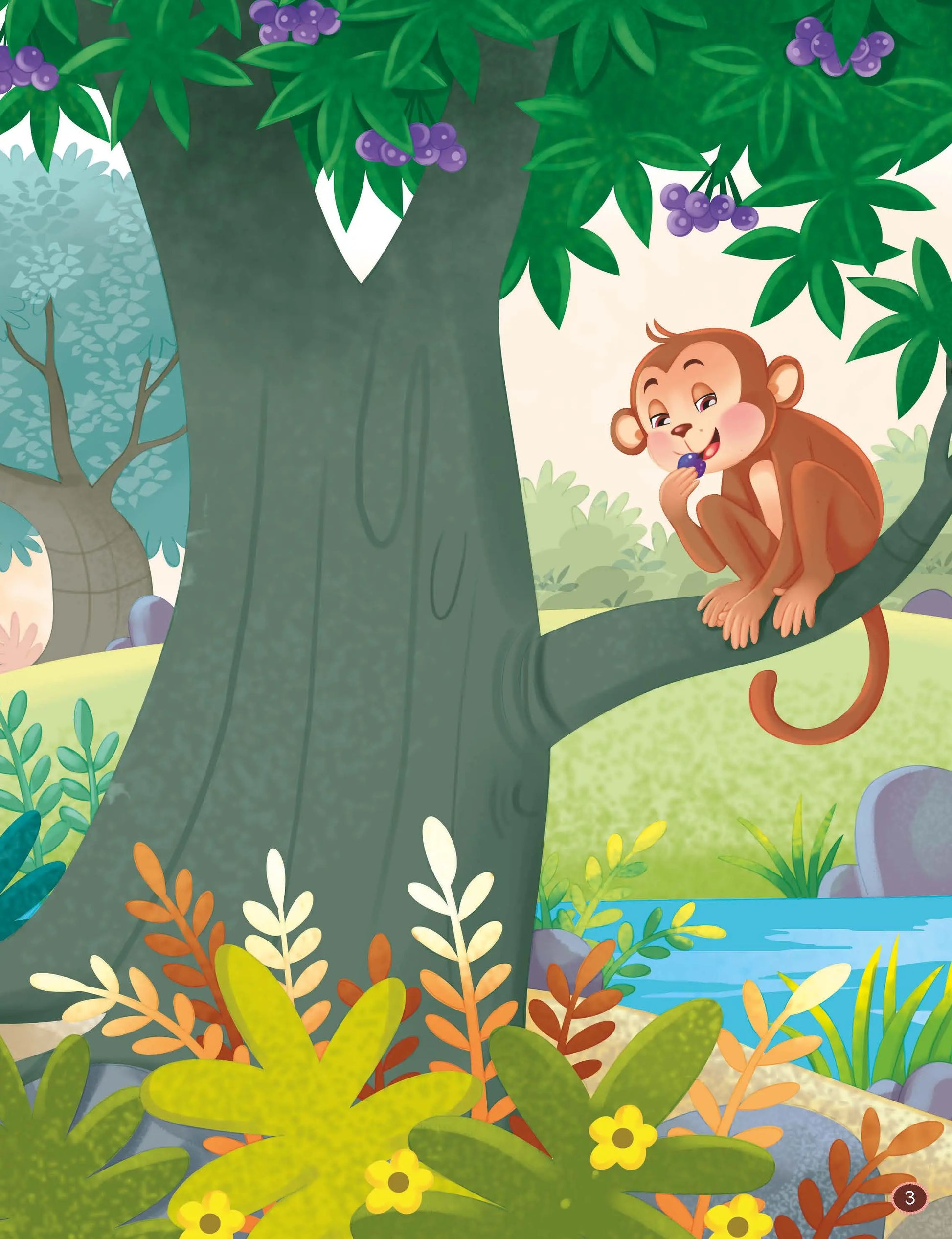 Oswaal Lil Legends Panchatantra Stories for Kids Age 2+ Years - The Monkey's Heart | Short Illustrated English Bedtime Stories with Colourful Pictures | Picture Book for Early Readers 