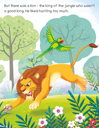 Oswaal Lil Legends Panchatantra Stories for Kids Age 2+ Years - The Intelligent Hare | Short Illustrated English Bedtime Stories with Colourful Pictures | Picture Book for Early Readers 