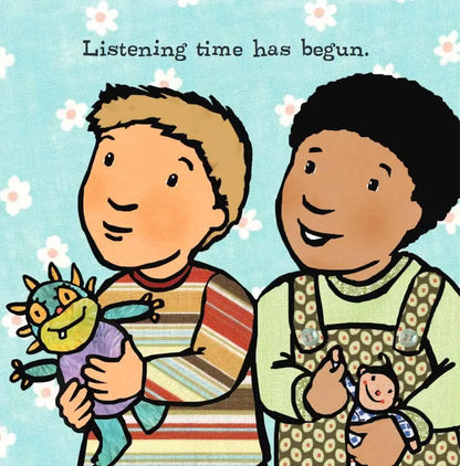 Listening Time (Toddler Tools Series) — Gentle Board Book for Toddlers (Ages 1–3 yrs) | Build Focused Listening & Following-Directions Skills | by Free Spirit Publishing 
